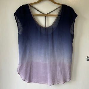 Elegant silk top.